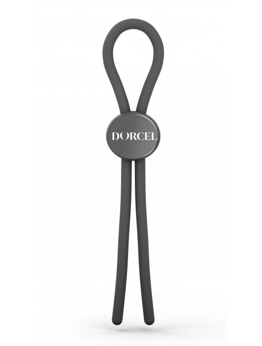 Серое эрекционное лассо на пенис Mr Dorcel - Dorcel - в Майкопе купить с доставкой