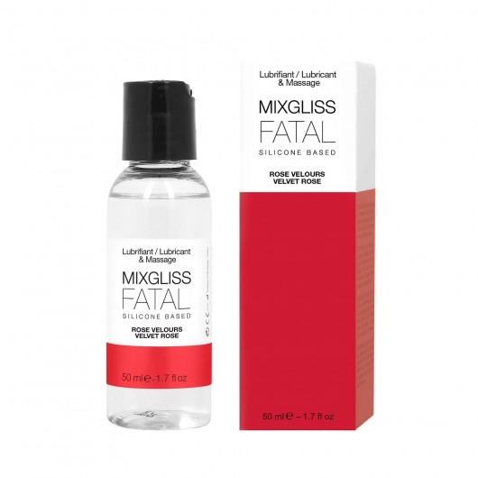 Силиконовый флюид с ароматом розы Mixgliss Fatal Velvet Rose - 50 мл. - Mixgliss - купить с доставкой в Майкопе