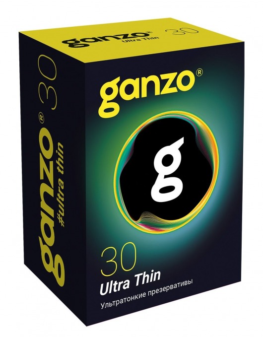 Супертонкие презервативы Ganzo Ultra thin - 30 шт. - Ganzo - купить с доставкой в Майкопе