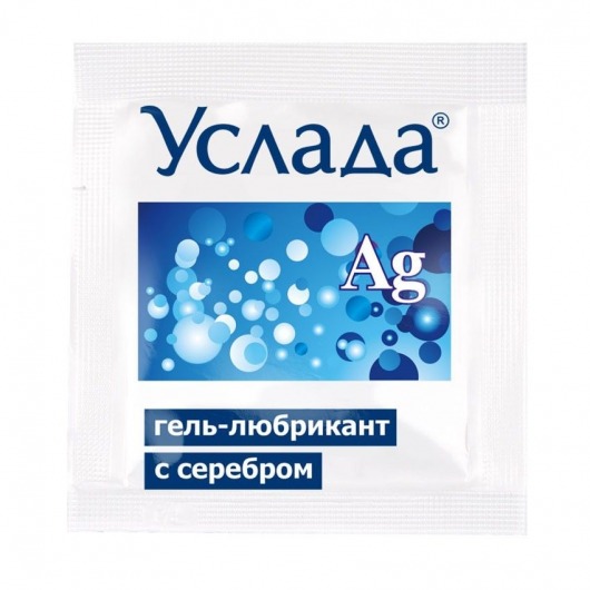 Гель-лубрикант «Услада с серебром» - 3 гр. - Биоритм - купить с доставкой в Майкопе