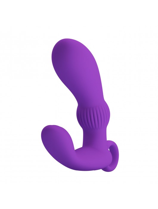 Фиолетовый вибромассажёр для массажа простаты Cayla - 11,2 см. - Baile - в Майкопе купить с доставкой