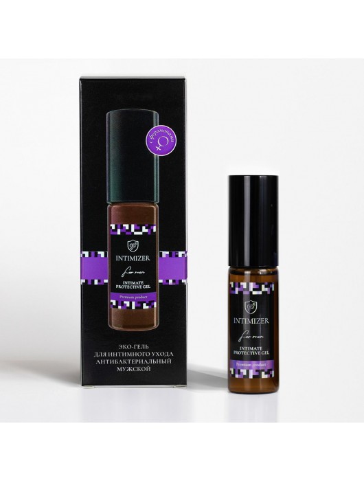 Мужской антибактериальный эко-гель для интимного ухода Intimizer - 20 мл. - Intimizer - купить с доставкой в Майкопе