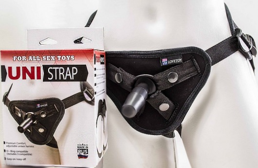 Универсальные трусики Harness UNI strap с корсетом - LOVETOY (А-Полимер) - купить с доставкой в Майкопе