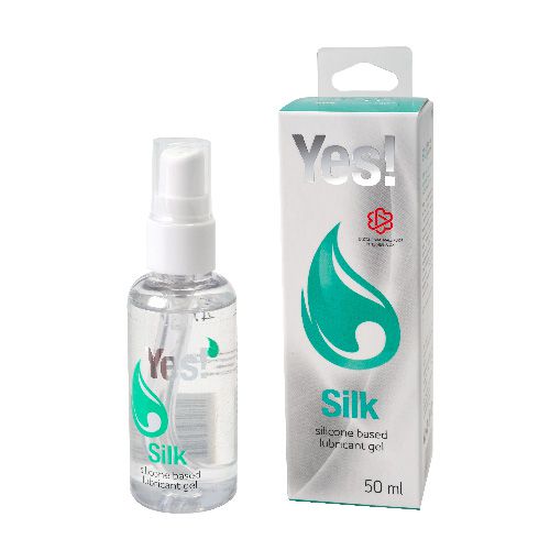 Силиконовая гипоаллергенная вагинальная смазка Yes Silk - 50 мл. - Sitabella - купить с доставкой в Майкопе