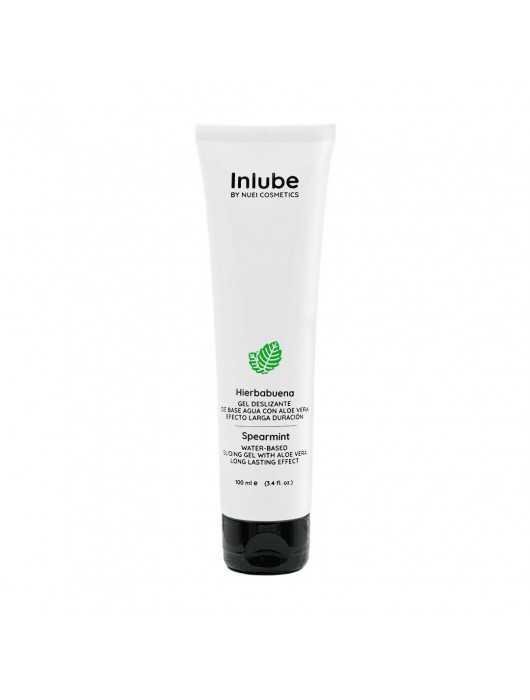 Водный лубрикант Nuei Inlube с алоэ вера и ароматом мяты - 100 мл. - Nuei cosmetics - купить с доставкой в Майкопе