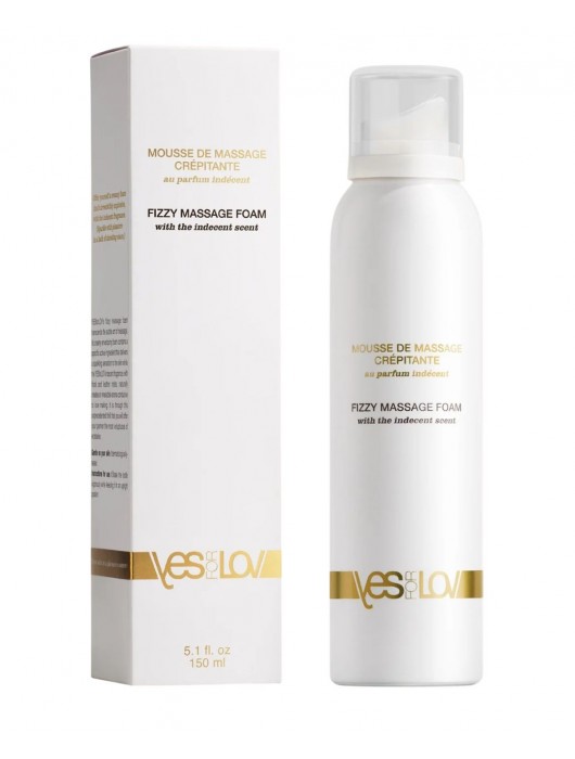 Массажная пена Fizzy Massage Foam - 150 мл. - YESforLOV - купить с доставкой в Майкопе