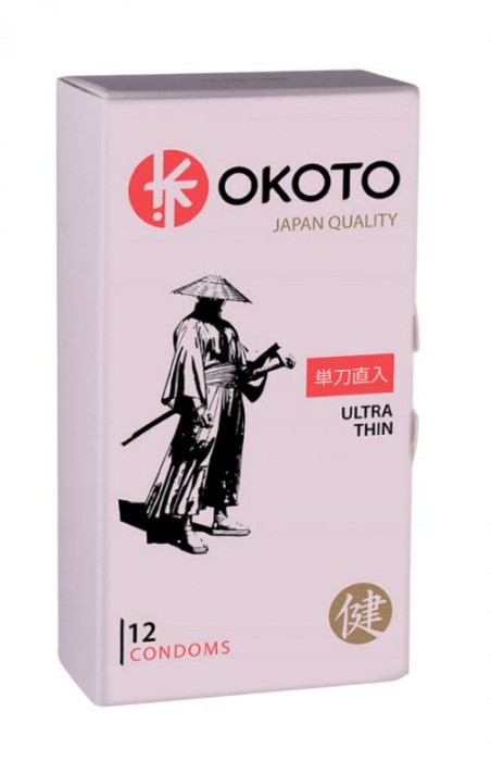 Тонкие презервативы OKOTO Ultra Thin - 12 шт. - Sitabella - купить с доставкой в Майкопе