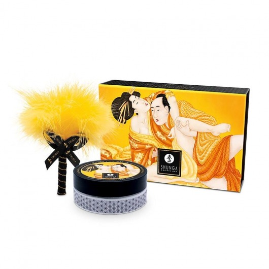 Массажная пудра с ароматом манго Luscious Mango - Shunga - купить с доставкой в Майкопе