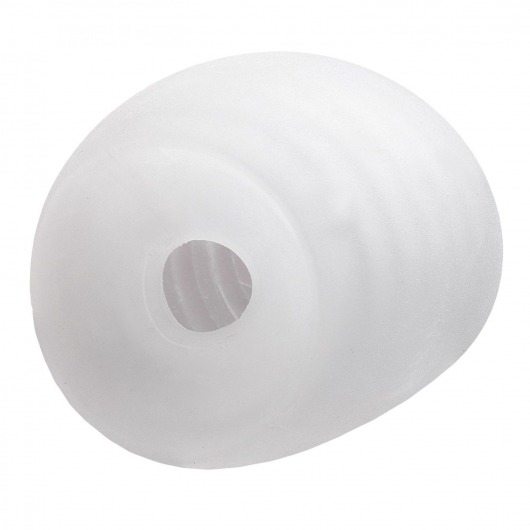 Белый мастурбатор-шар Lucky Ball Type 3 - MALESATION - в Майкопе купить с доставкой