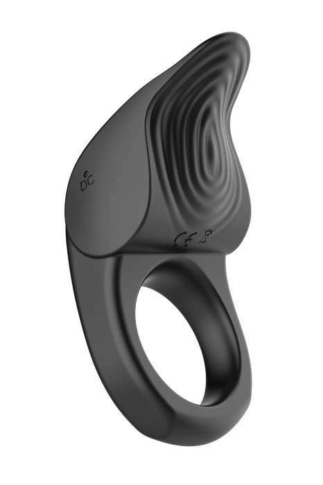 Черное эрекционное виброкольцо Vibro Lust Ring - MALESATION - в Майкопе купить с доставкой