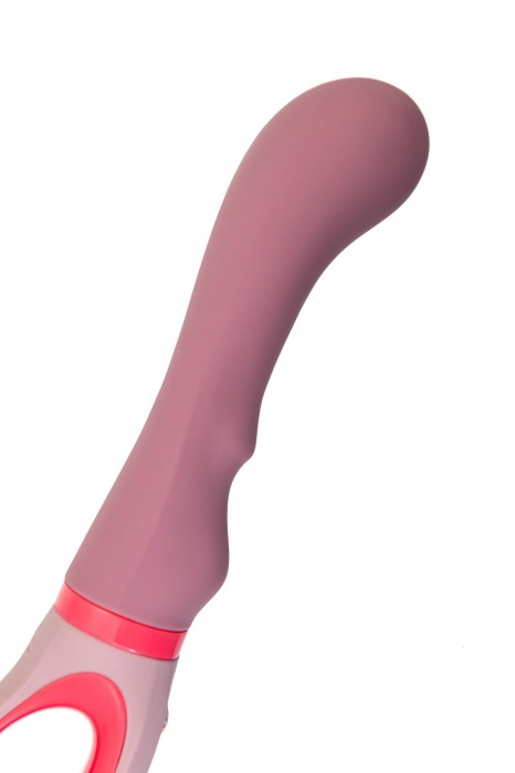 Розовый вибратор для G-стимуляции Rose - 19 см. - ToyFa