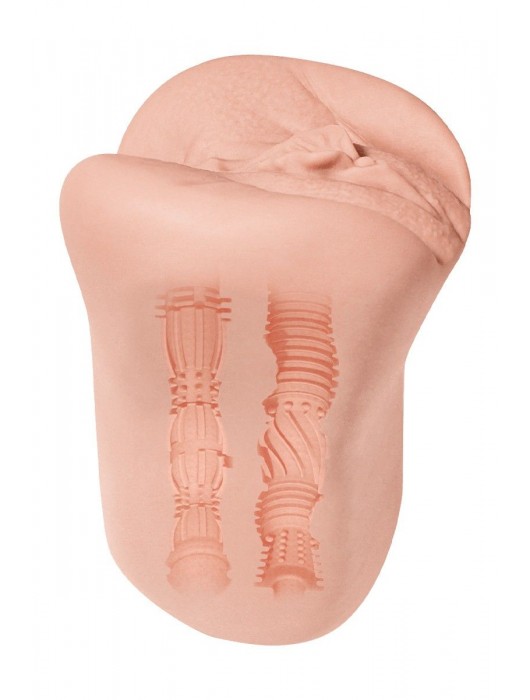 Реалистичный мастурбатор Lola с 2 тоннелями - Adrien Lastic - в Майкопе купить с доставкой