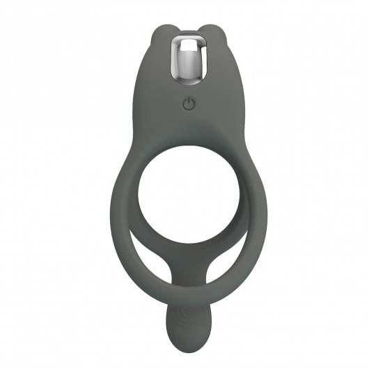 Серое эрекционное виброкольцо Dwayne - Baile - в Майкопе купить с доставкой