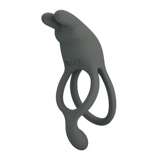 Серое эрекционное виброкольцо Dwayne - Baile - в Майкопе купить с доставкой
