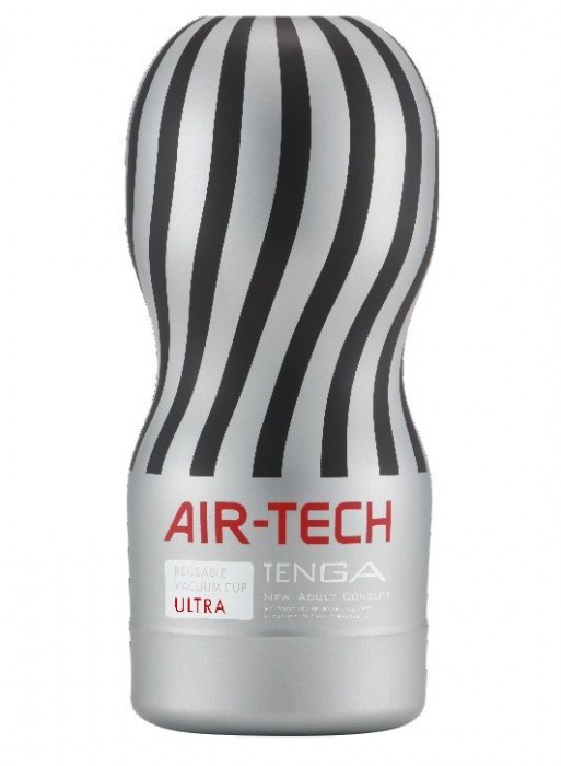 Серый мастурбатор Reusable Vacuum CUP ULTRA - Tenga - в Майкопе купить с доставкой
