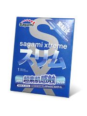 Презерватив Sagami Xtreme FEEL FIT 3D - 1 шт. - Sagami - купить с доставкой в Майкопе