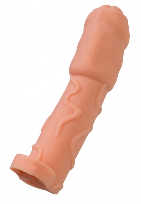 Телесная удлиняющая насадка - 16 см. - ToyFa - в Майкопе купить с доставкой