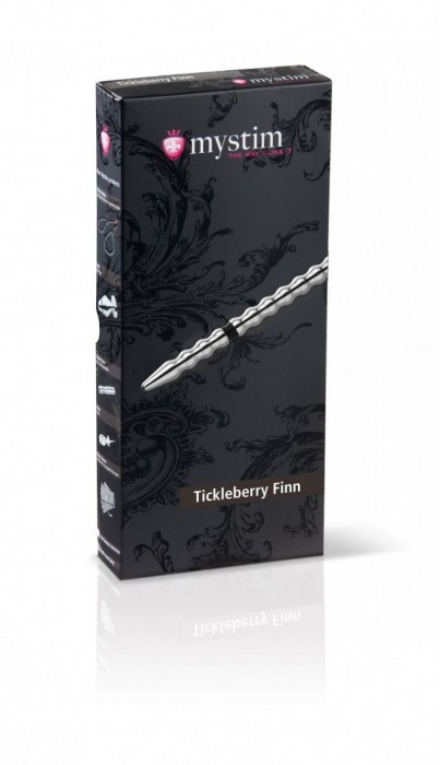 Уретральный зонд Tickleberry Finn для электростимуляции - MyStim - купить с доставкой в Майкопе