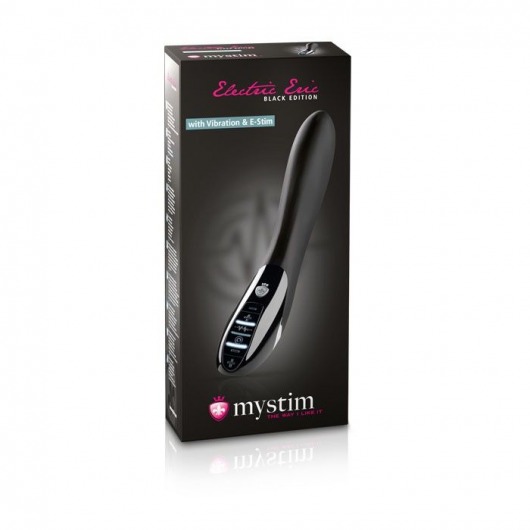 Черный вибратор с миостимуляцией Mystim Electric Eric Black Edition - 27 см. - MyStim - купить с доставкой в Майкопе