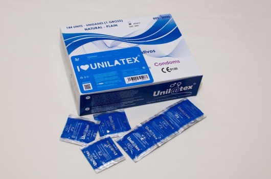 Классические презервативы Unilatex Natural Plain - 144 шт. - Unilatex - купить с доставкой в Майкопе