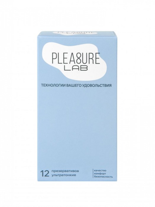 Ультратонкие презервативы Pleasure Lab - 12 шт. - Pleasure Lab - купить с доставкой в Майкопе