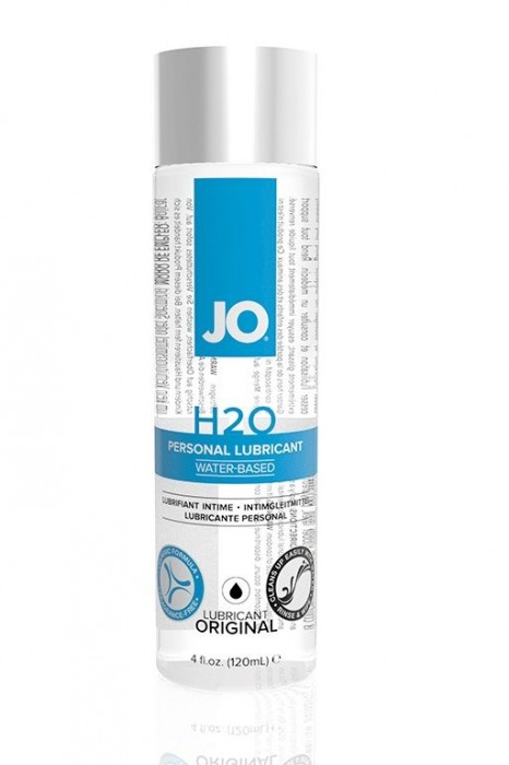 Нейтральный лубрикант на водной основе JO Personal Lubricant H2O - 120 мл. - System JO - купить с доставкой в Майкопе
