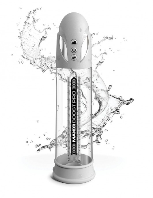 Белая вакуумная автоматическая помпа Max Boost Pro Flow - Pipedream - в Майкопе купить с доставкой