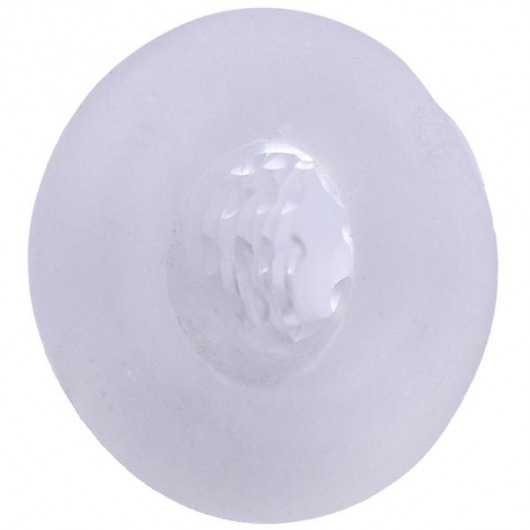 Толстая насадка-удлинитель с подхватом мошонки Jacked Up - Doc Johnson - в Майкопе купить с доставкой