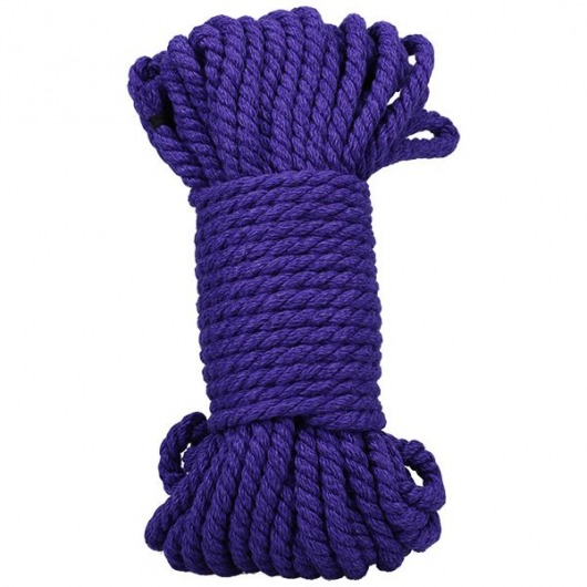 Фиолетовая верёвка для связывания и фиксации Bind Tie - 15,24 м. - Doc Johnson - купить с доставкой в Майкопе