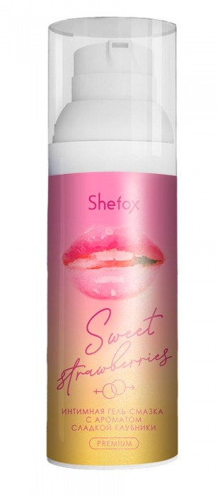 Интимная гель-смазка Shefox Premium «Сладкая клубника» - 50 мл. - Shefox - купить с доставкой в Майкопе