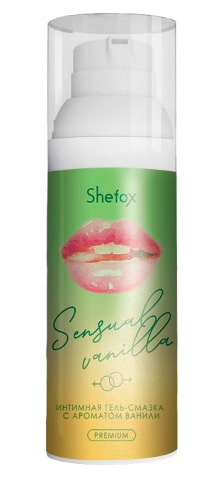 Интимная гель-смазка Shefox Premium «Чувственная ваниль» - 50 мл. - Shefox - купить с доставкой в Майкопе