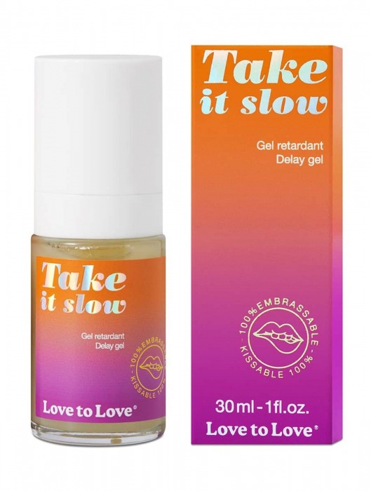 Пролонгирующий гель для мужчин Take It Slow - 30 мл. - Love to Love - купить с доставкой в Майкопе
