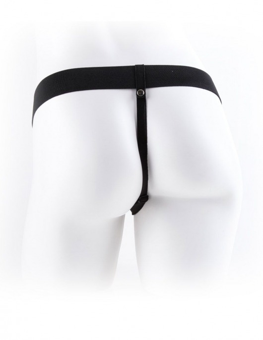 Фаллопротез телесного цвета Hollow Strap-On - 29 см. - Pipedream - купить с доставкой в Майкопе