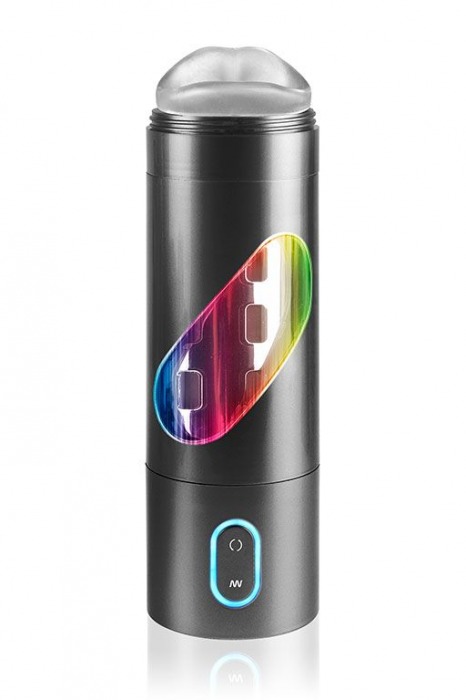 Перезаряжаемый мастурбатор-ротик Extreme Toyz Rechargeable Roto-Bator Mouth - Pipedream - в Майкопе купить с доставкой
