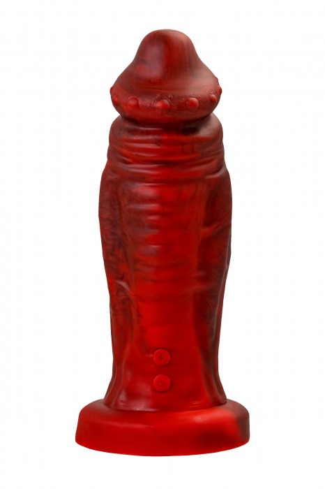 Силиконовый вибратор Monster Saur - 20 см. - ToyFa