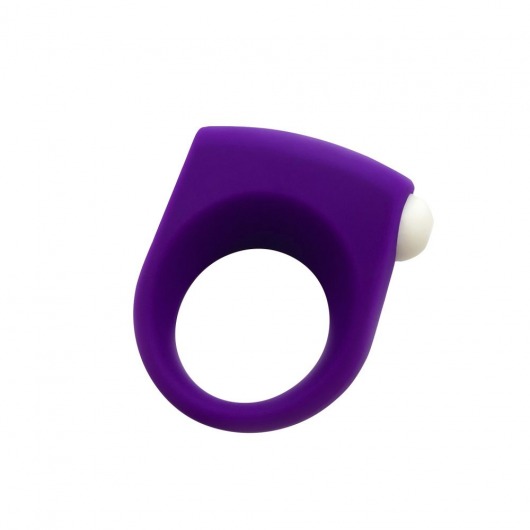 Фиолетовое эрекционное кольцо Puggle Vibrating Ring with Bullet - Adrien Lastic - в Майкопе купить с доставкой