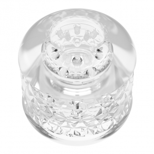 Прозрачный сквозной мастурбатор Crystle - Baile - в Майкопе купить с доставкой