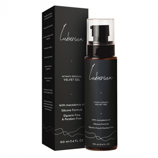 Интимный гель на силиконовой основе с маслом макадамии Luberium Velvel Gel - 100 мл. - Luberium - купить с доставкой в Майкопе