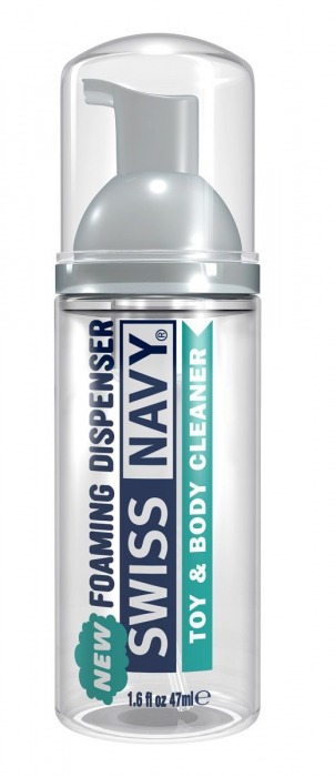 Очищающая пенка для игрушек и тела Toy   Body Cleaner Foamer - 47 мл. - Swiss navy - купить с доставкой в Майкопе