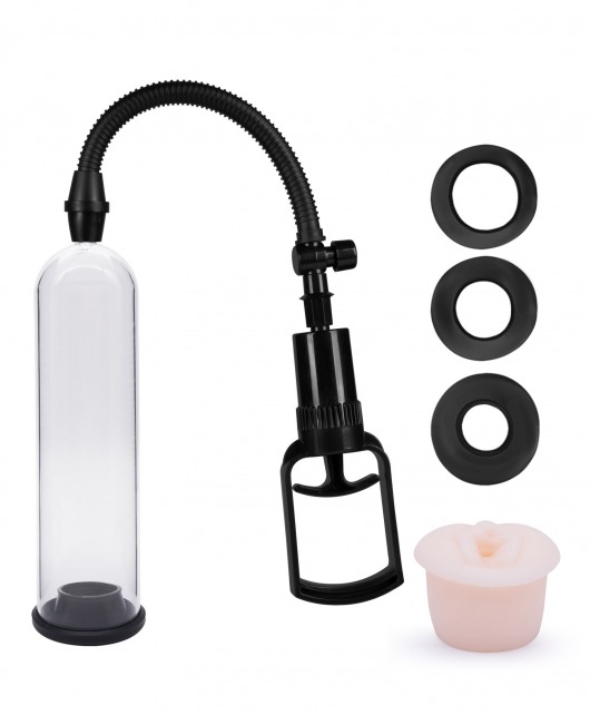 Вакуумная помпа со сменными насадками Rider - Lola Games - в Майкопе купить с доставкой