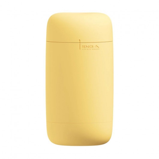 Желтый мастурбатор Tenga Puffy - Tenga - в Майкопе купить с доставкой