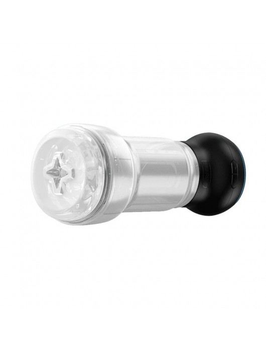 Набор PowerBlow   Feel Pocket Stroker Crystal: мастурбатор и интерактивная насадка - Kiiroo - в Майкопе купить с доставкой