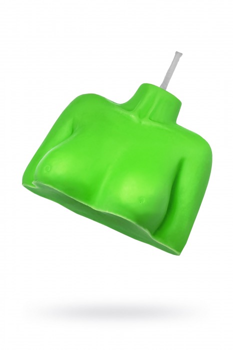 Зеленая сувенирная свеча «Женский силуэт» - Pecado - купить с доставкой в Майкопе