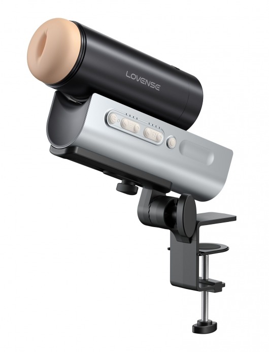 Мастурбатор Solace PRO с настольным креплением - Lovense - в Майкопе купить с доставкой
