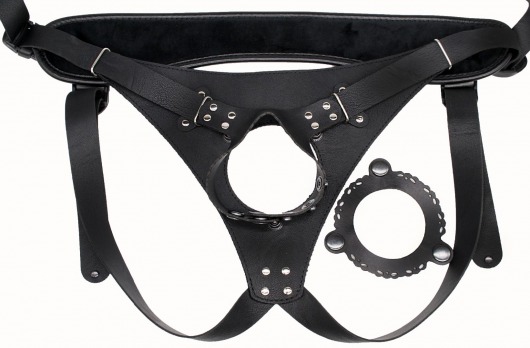 Пояс Hard Brutal для больших насадок - LOVETOY (А-Полимер) - купить с доставкой в Майкопе