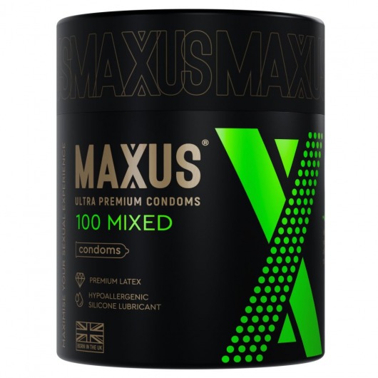 Презервативы MAXUS Mixed - 100 шт. - Maxus - купить с доставкой в Майкопе