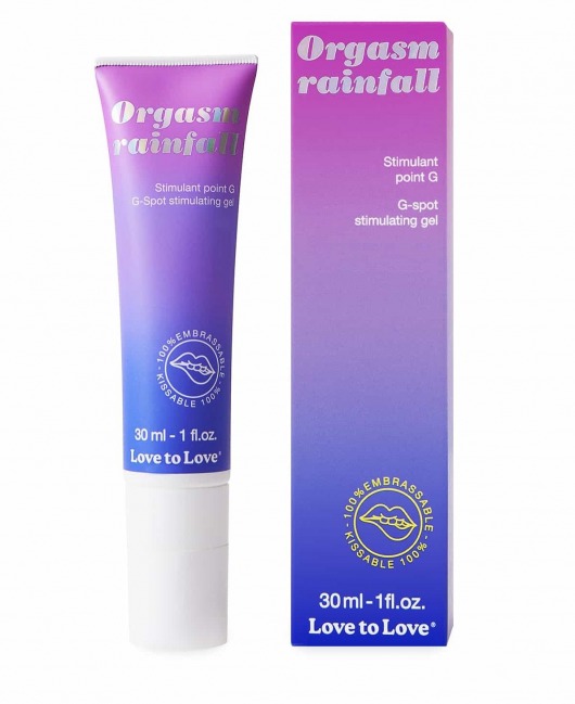 Гель для стимуляции G-точки зоны Orgasm Rainfall - 30 мл. - Love to Love - купить с доставкой в Майкопе