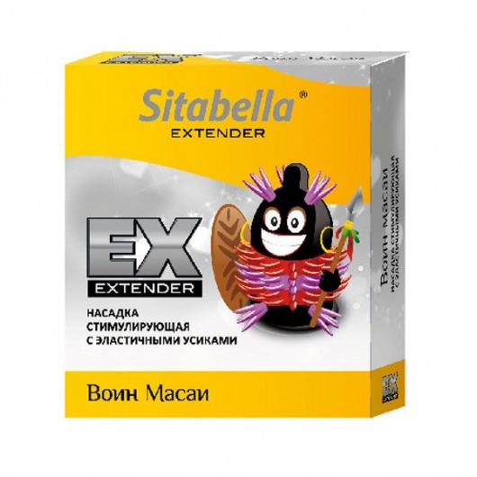Стимулирующая насадка Sitabella Extender  Воин Масаи - Sitabella - купить с доставкой в Майкопе