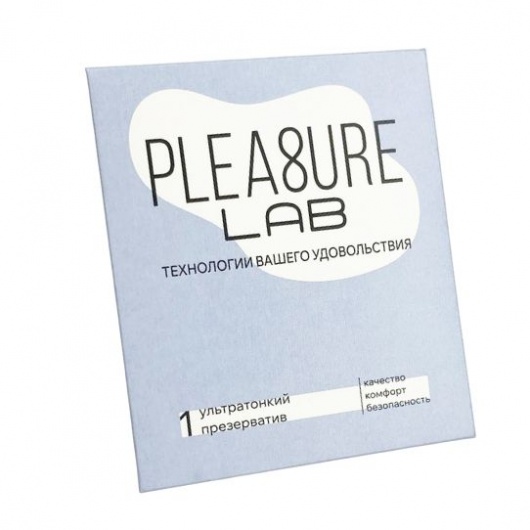 Ультратонкий презерватив Pleasure Lab - 1 шт. - Pleasure Lab - купить с доставкой в Майкопе