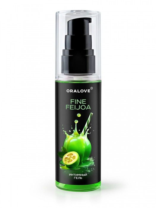 Съедобная смазка на водной основе с ароматом фейхоа - 60 гр. - Биоритм - купить с доставкой в Майкопе